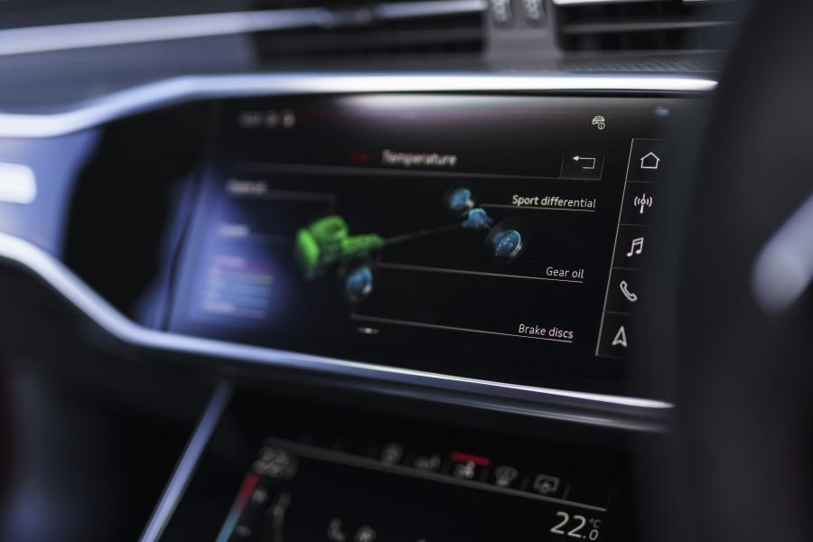 Детали интерьера Audi RS7 Sportback 2020 года  (UK) (фото 85 из 118)